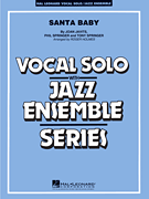 cover Santa Baby Jazz Ensemble sheet music cover